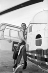 Bob Schieffer before leaving for Vietnam War