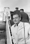 Bob Schieffer before leaving for Vietnam War