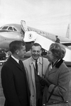 Bob Schieffer with Gladys Payne Schieffer and Tom Schieffer before leaving for Vietnam War