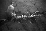 Aerial view of suspected Viet Cong positions near Coa Long by Bob Schieffer