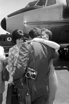 Bob Schieffer with Sharon Richards after returning from Vietnam War