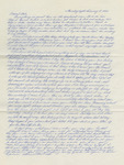 Letter from Evelyn Eads