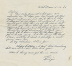 Letter from Evelyn Eads