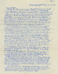Letter from Evelyn Eads
