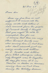 Letter from Franklin to unknown person. by Franklin Smith Bradley