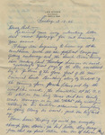 Letter from Lon to Bob by Lon Worth Evans