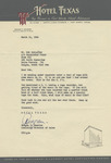 Letter from Reagan to Bob by Reagan T. Houston