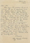 Letter from Mrs. Mozelle to Bob by Mozelle Headley