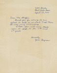 Letter from Jane to Bob by Jane Saginaw