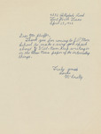 Letter from Banks to Bob by Banks McAnally