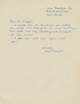 Letter from Carol Reifsnyder to Bob Schieffer by Carol Reifsnyder