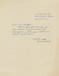 Letter from Patricia Baek to Bob Schieffer by Patricia Baek