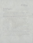 Letter to Bob from Mr. Atkinson by Billie Jean Atkinson
