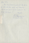 Letter for Bob from Mr. Hart by B. J. Hart