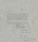 Letter to Bob about Clark