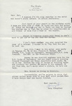 Letter to Bob from Tony by Tony Slaughter