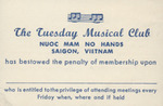 Membership card