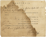 1821 German cow pox vaccination certificate