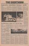 The Shorthorn: November 15, 1984