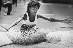 UTA track team member Cookie Jackson