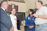 Kalpana Chawla speaking at UTA by Nathan Whitaker