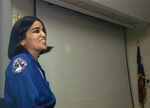 Kalpana Chawla speaking at UTA by Nathan Whitaker