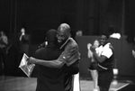 UTA men's basketball player Anthony Durham on Senior Night by Robin Smith