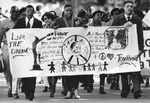 UTA Omega Psi Phi fraternity's annual march for Martin Luther King, Jr. Day by Michael Ainsworth