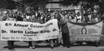 UTA Omega Psi Phi fraternity's annual march for Martin Luther King, Jr. Day by David Pellerin