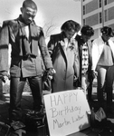 Michelle Lester at UTA for Martin Luther King, Jr. Day by Laurie L. Ward