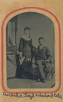 Tintype Photograph of John Harbert Estes & Amanda Loyd