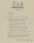 Letter from Flora Thompson Enders by Flora Thompson Enders