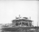 The W. C. Stripling home under construction