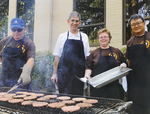 UTA President James Spaniolo at Maverick Cookout