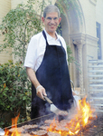 UTA President James Spaniolo at Maverick Cookout