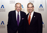 UTA President James Spaniolo with Frank DeFord