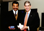 Maverick Speaker Series, UTA President James Spaniolo with Neil deGrasse Tyson