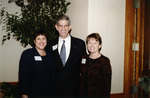 UTA President James D. Spaniolo with Elsa Corral and Mary Monk