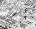 Aerial view of Southern Methodist University, looking northeast by Squire Haskins Photography Inc.