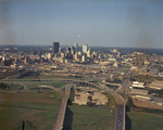 Aerial view of downtown Dallas, Texas by Squire Haskins Photography Inc.