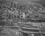 Aerial view of downtown Dallas, Texas by Squire Haskins Photography Inc.