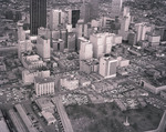 Aerial view of downtown Dallas, Texas by Squire Haskins Photography Inc.