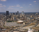 Aerial view of downtown Dallas, Texas by Squire Haskins Photography Inc.