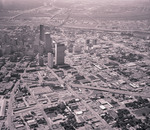 Aerial view of downtown Dallas, Texas by Squire Haskins Photography Inc.