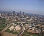 Aerial view of downtown Dallas, Texas by Squire Haskins Photography Inc.