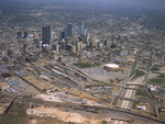 Aerial view of downtown Dallas, Texas by Squire Haskins Photography Inc.