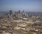 Aerial view of downtown Dallas, Texas by Squire Haskins Photography Inc.