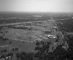 Aerial view of Samuell Grand Park, Samuell Grand Golf Course by Squire Haskins Photography Inc.