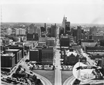 Downtown Dallas looking east. Dealey Plaza is in the foreground. by Squire Haskins Photography Inc.