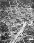 Freeway construction, possibly Central Expressway, Dallas by Squire Haskins Photography Inc.